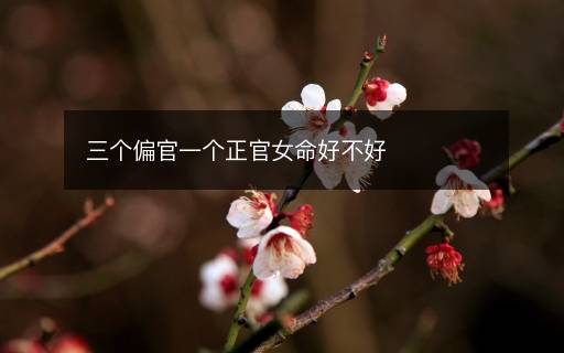 三個(gè)偏官一個(gè)正官女命好不好