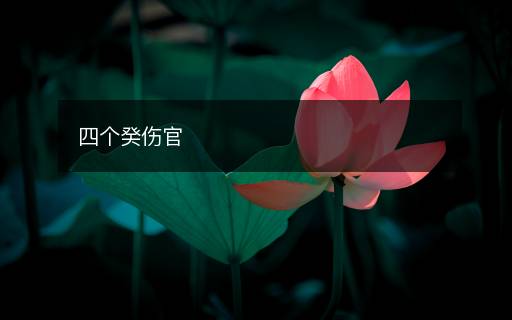 四個癸傷官