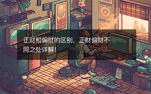 正財和偏財?shù)膮^(qū)別，正財偏財不同之處詳解！