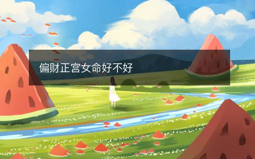 偏財正宮女命好不好