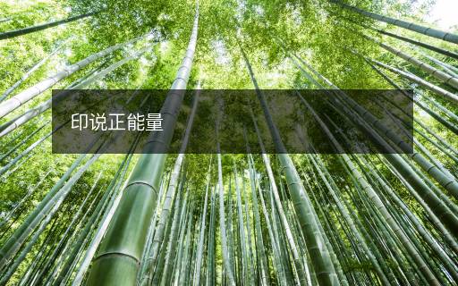 印說正能量