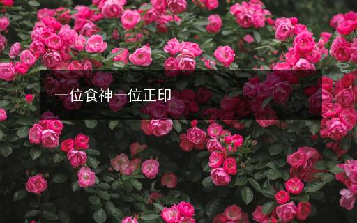 一位食神一位正印