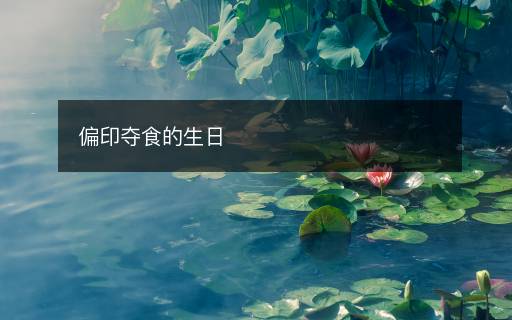 偏印奪食的生日