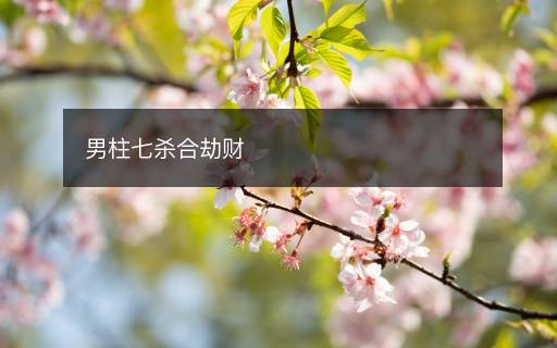 男柱七殺合劫財